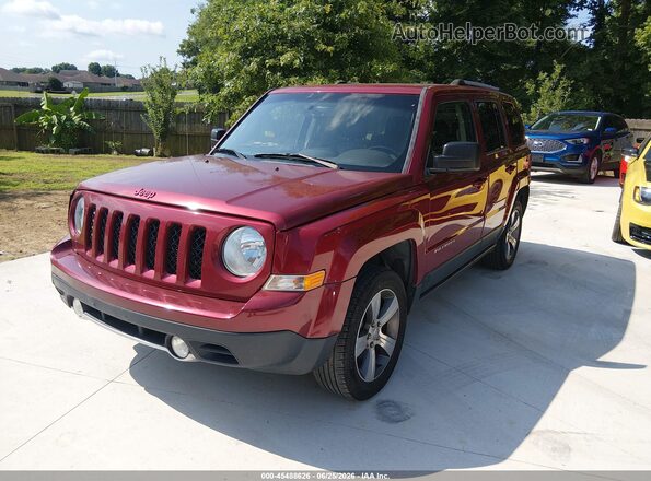 1C4NJRFB1GD724573 2016 JEEP PATRIOT Burgundy წინა მარცხენა ხედი სამი მეოთხედიდან