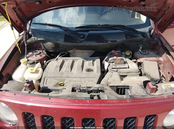1C4NJRFB1GD724573 2016 JEEP PATRIOT Burgundy უკანა ხედი