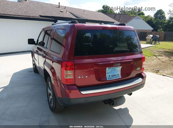 1C4NJRFB1GD724573 2016 JEEP PATRIOT Burgundy უკანა მარცხენა