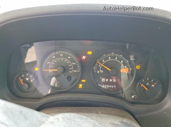 1C4NJRFB2GD594402 2016 JEEP PATRIOT White Widok zestawu wskaźników