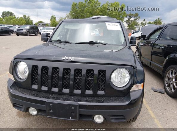 1C4NJRFB2GD783194 2016 JEEP PATRIOT Black Rear interior view
