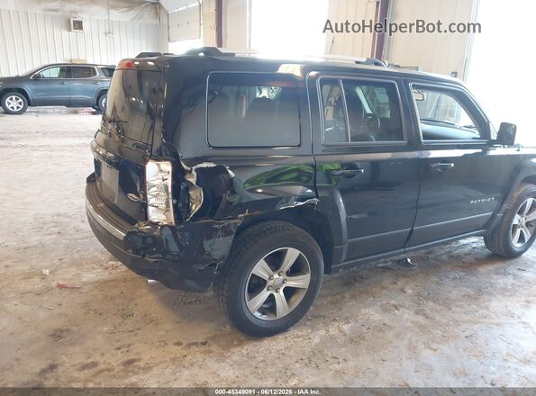 1C4NJRFB2HD205775 2017 JEEP PATRIOT Черный Вид спереди