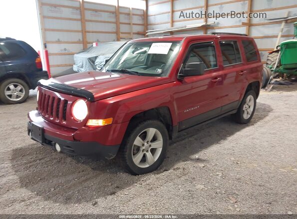 1C4NJRFB3GD669236 2016 JEEP PATRIOT Red წინა მარცხენა ხედი სამი მეოთხედიდან
