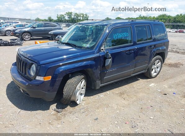 1C4NJRFB3GD671455 2016 JEEP PATRIOT Black Vista tres cuartos delantera izquierda