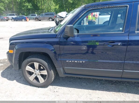 1C4NJRFB3GD783088 2016 JEEP PATRIOT Blue Вид спереду