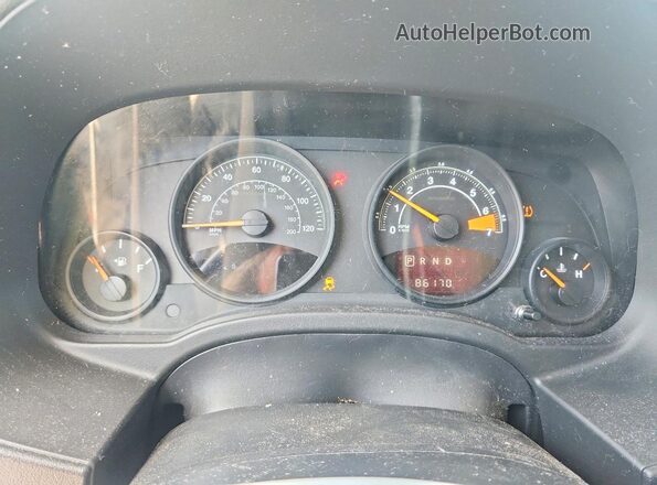 1C4NJRFB3HD127958 2017 JEEP PATRIOT Black Սարքավորումների վահանակի տեսք