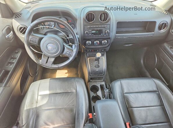 1C4NJRFB3HD127958 2017 JEEP PATRIOT Black Առջևի վահանակի տեսք