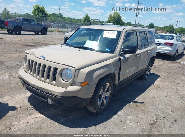 1C4NJRFB3HD139902 2017 JEEP PATRIOT Cream Առջևի ձախ երեք քառորդ տեսարան