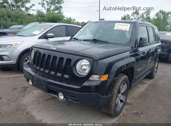 1C4NJRFB4GD500665 2016 JEEP PATRIOT Черный Вид спереди