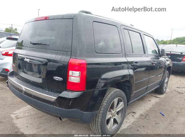 1C4NJRFB4GD500665 2016 JEEP PATRIOT Черный Задняя правая четверть
