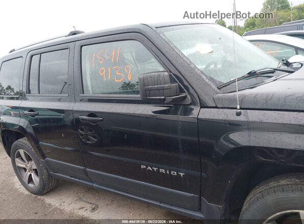 1C4NJRFB4GD500665 2016 JEEP PATRIOT Черный Вид задней части салона