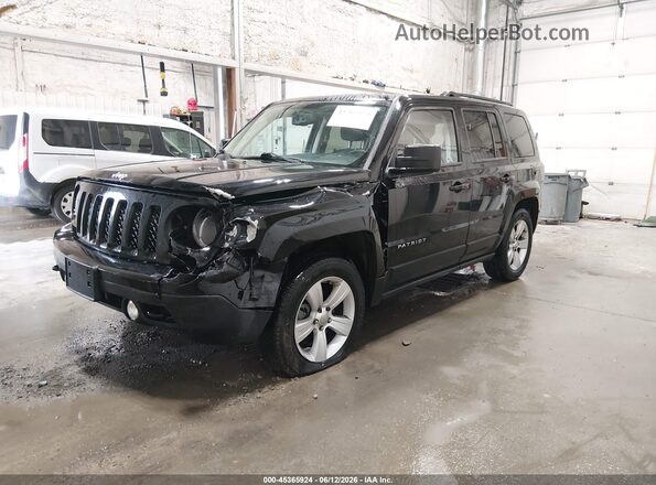1C4NJRFB4GD522679 2016 JEEP PATRIOT Black Առջևի ձախ երեք քառորդ տեսարան
