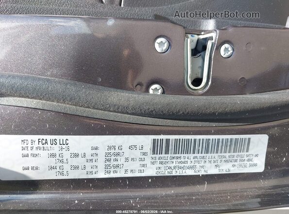 1C4NJRFB4HD140055 2017 JEEP PATRIOT Gray Вид підкапотного простору