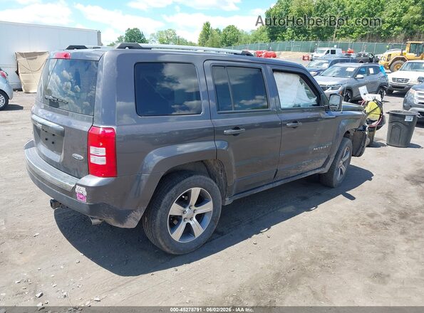 1C4NJRFB4HD140055 2017 JEEP PATRIOT Gray Задня права чверть