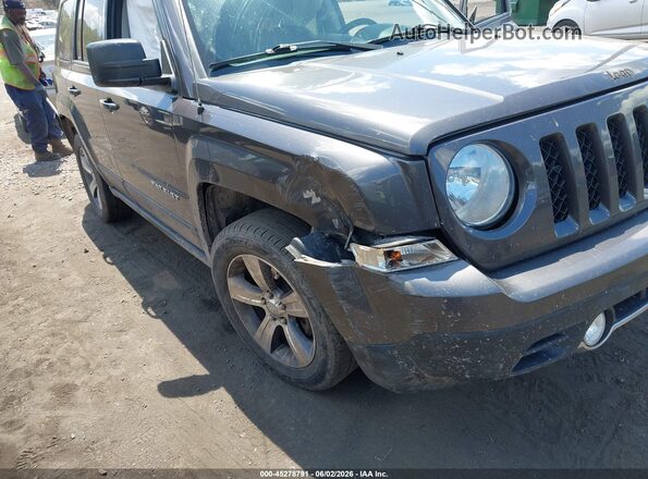 1C4NJRFB4HD140055 2017 JEEP PATRIOT Gray Вид спереду