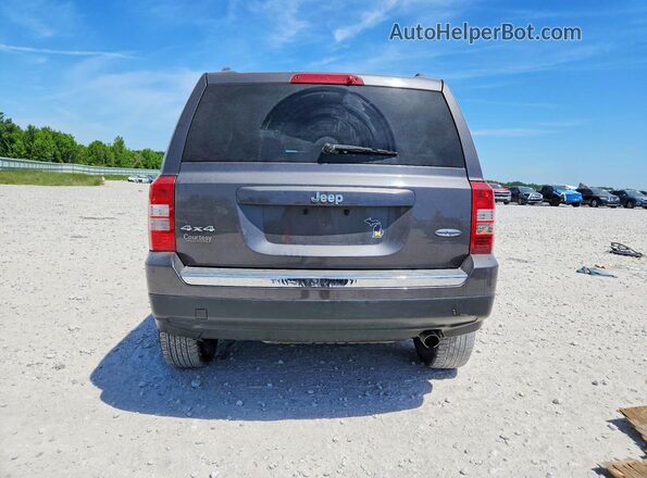 1C4NJRFB5GD671750 2016 JEEP PATRIOT Gray Вид ззаду