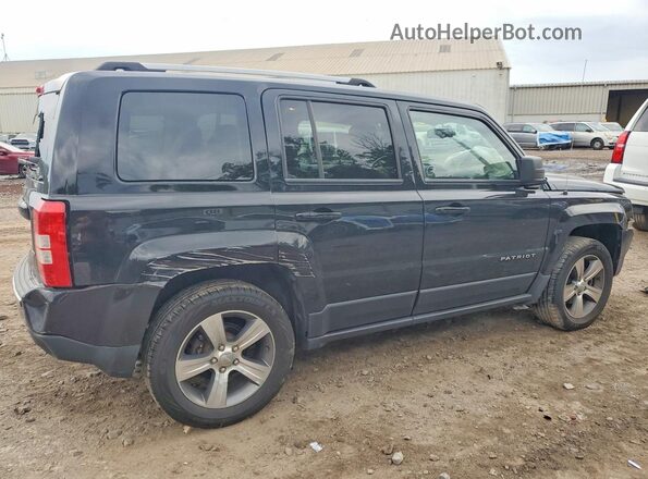 1C4NJRFB5HD162761 2017 JEEP PATRIOT Черный Задняя правая четверть