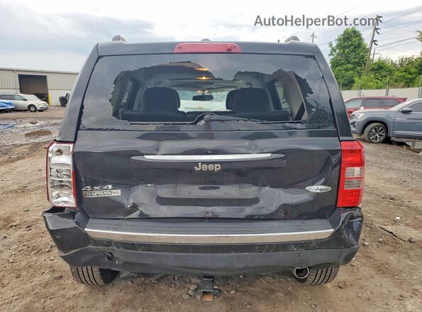 1C4NJRFB5HD162761 2017 JEEP PATRIOT Черный Вид сзади