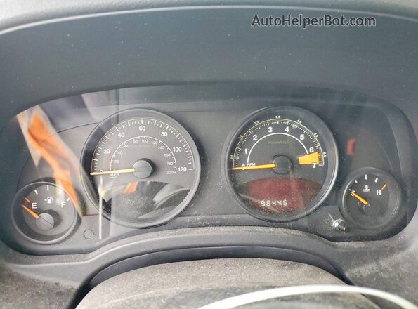 1C4NJRFB5HD162761 2017 JEEP PATRIOT Черный Вид щитка приборов