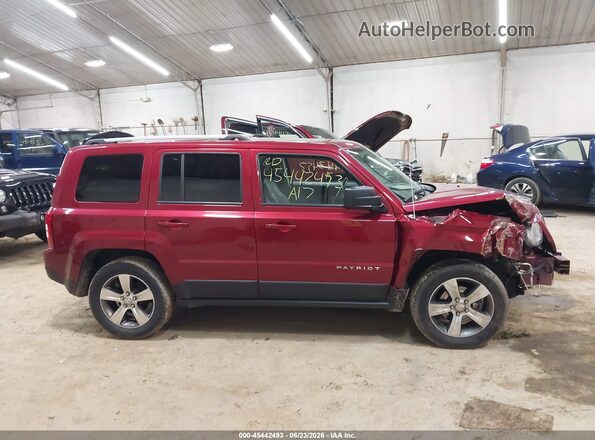 1C4NJRFB5HD170732 2017 JEEP PATRIOT Red უკანა სალონის ხედი