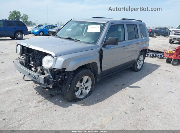 1C4NJRFB6HD144169 2017 JEEP PATRIOT Серый Передняя левая четверть