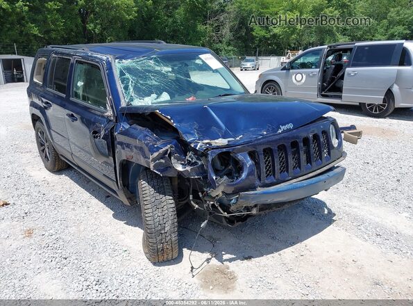 1C4NJRFB6HD159609 2017 JEEP PATRIOT Blue Vista frontal