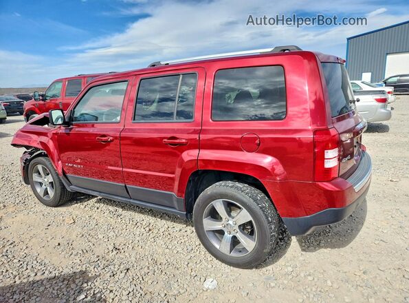 1C4NJRFB6HD195736 2017 JEEP PATRIOT Maroon უკანა მარცხენა