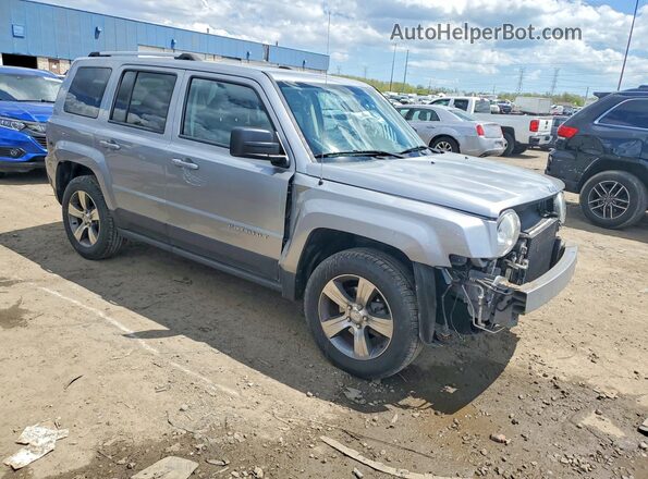1C4NJRFB6HD196336 2017 JEEP PATRIOT Silver Delantero derecho