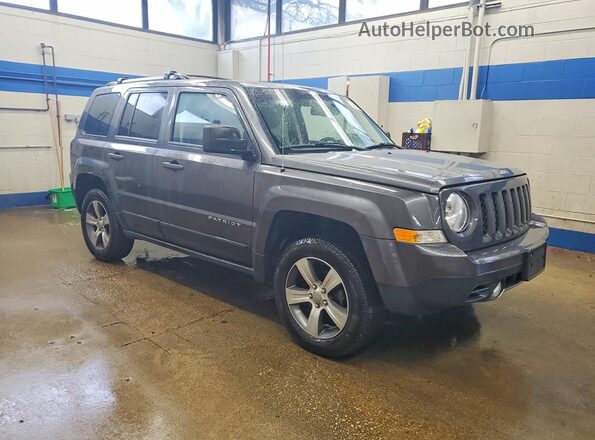 1C4NJRFB7GD613803 2016 JEEP PATRIOT Серый Передняя правая четверть