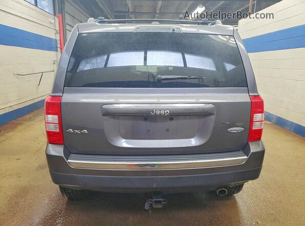 1C4NJRFB7GD613803 2016 JEEP PATRIOT Серый Вид сзади