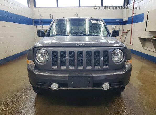1C4NJRFB7GD613803 2016 JEEP PATRIOT Серый Вид спереди