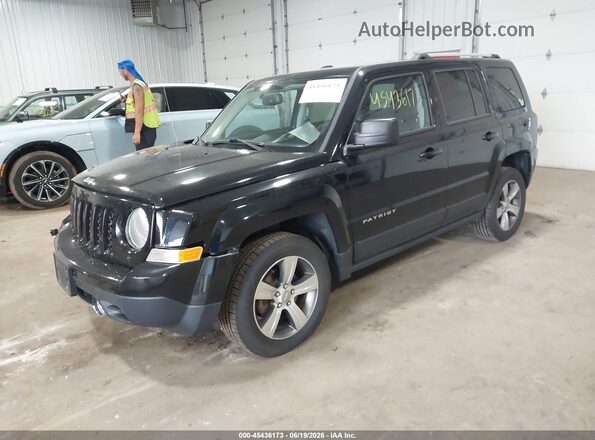1C4NJRFB7HD195793 2017 JEEP PATRIOT Black Vista tres cuartos delantera izquierda