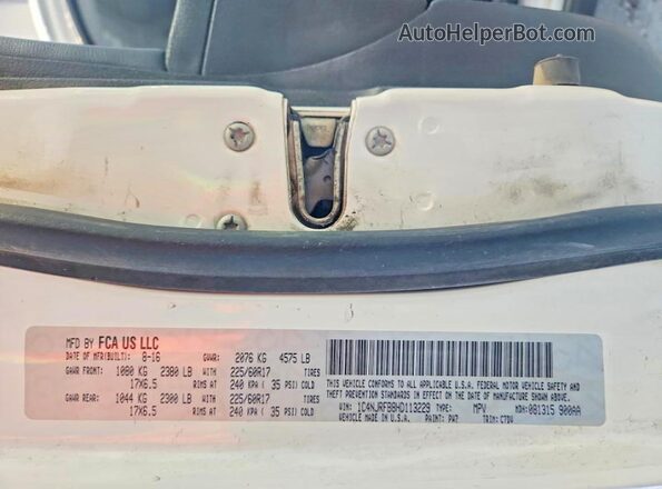 1C4NJRFB8HD113229 2017 JEEP PATRIOT White 