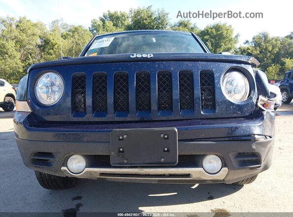 1C4NJRFB9HD127172 2017 JEEP PATRIOT Navy Вид спереду