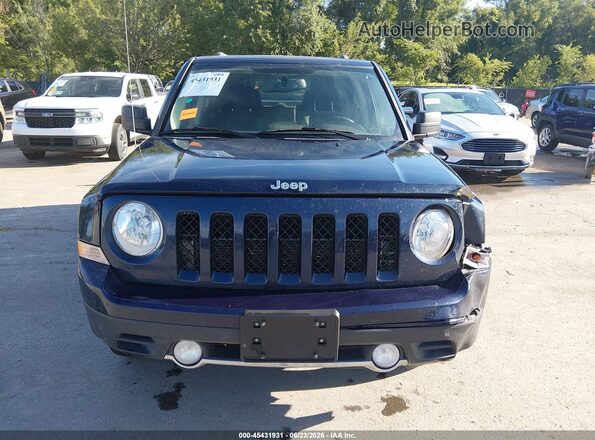 1C4NJRFB9HD127172 2017 JEEP PATRIOT Navy Вид щитка приладів
