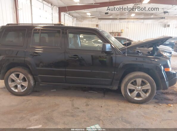 1C4NJRFB9HD174668 2017 JEEP PATRIOT Black Սալոնի հետևի տեսք