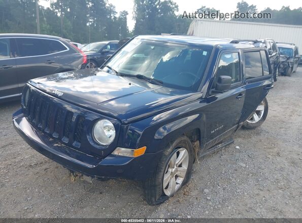 1C4NJRFBXGD664244 2016 JEEP PATRIOT Blue Front left