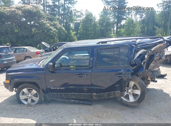 1C4NJRFBXGD664244 2016 JEEP PATRIOT Blue 360 interior view