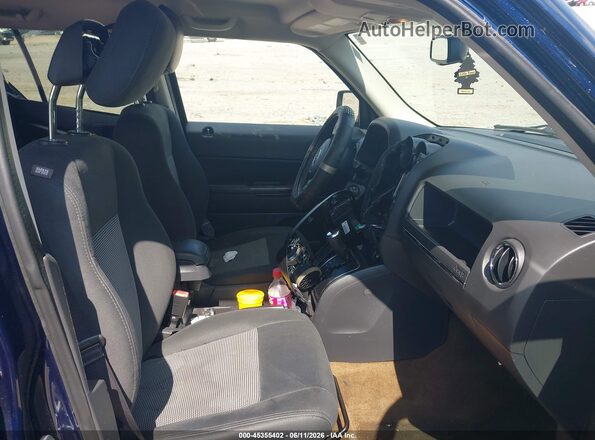 1C4NJRFBXGD664244 2016 JEEP PATRIOT Blue Front interior view