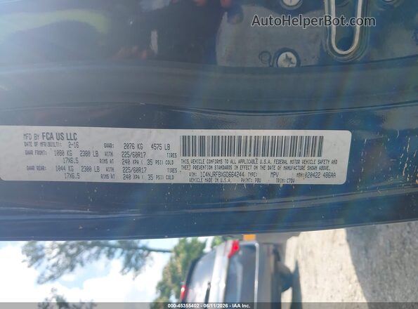 1C4NJRFBXGD664244 2016 JEEP PATRIOT Blue Engine compartment view