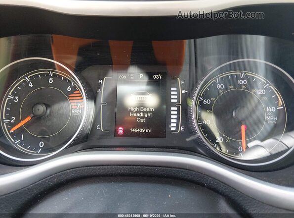 1C4PJLAB0GW376279 2016 JEEP CHEROKEE Black Հետևի նստատեղերի տեսք