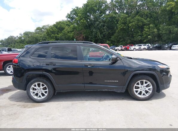 1C4PJLAB0GW376279 2016 JEEP CHEROKEE Black Սալոնի 360 աստիճան տեսք