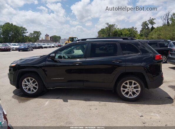 1C4PJLAB0GW376279 2016 JEEP CHEROKEE Black 
