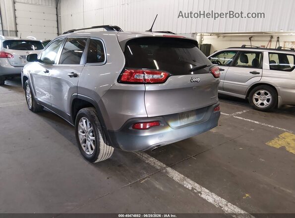 1C4PJLAB0HW661680 2017 JEEP CHEROKEE Gray Задня ліва чверть