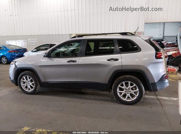 1C4PJLAB0HW661680 2017 JEEP CHEROKEE Gray Панорамний вид салону 360°