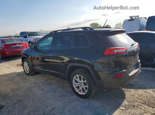 1C4PJLAB1GW260041 2016 JEEP CHEROKEE Black უკანა მარცხენა