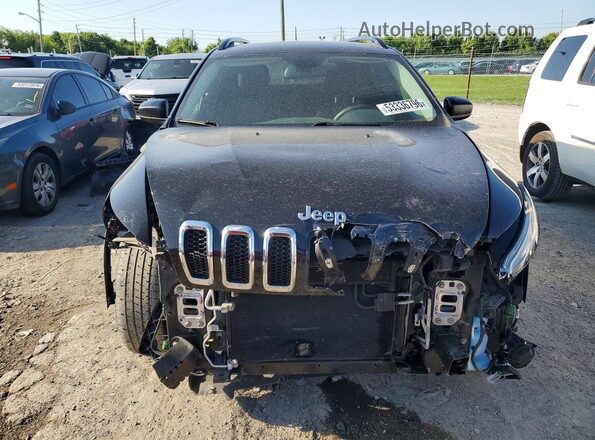 1C4PJLAB1GW260041 2016 JEEP CHEROKEE Black წინა ხედი
