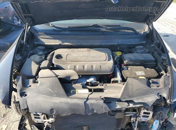 1C4PJLAB1GW260041 2016 JEEP CHEROKEE Black ძრავის განყოფილების ხედი