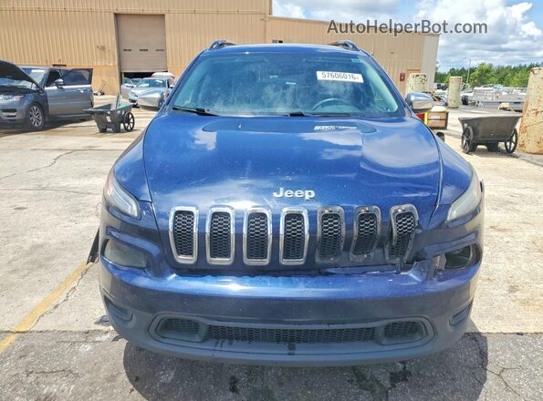 1C4PJLAB1GW273968 2016 JEEP CHEROKEE Blue Դիմացի տեսք