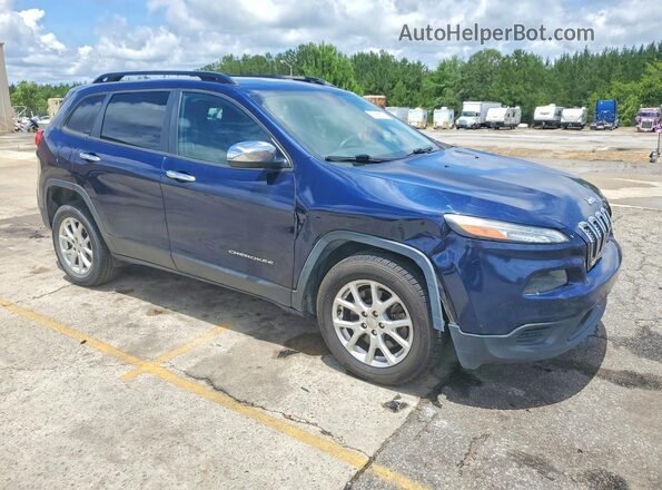 1C4PJLAB1GW273968 2016 JEEP CHEROKEE Blue Առջևի աջ